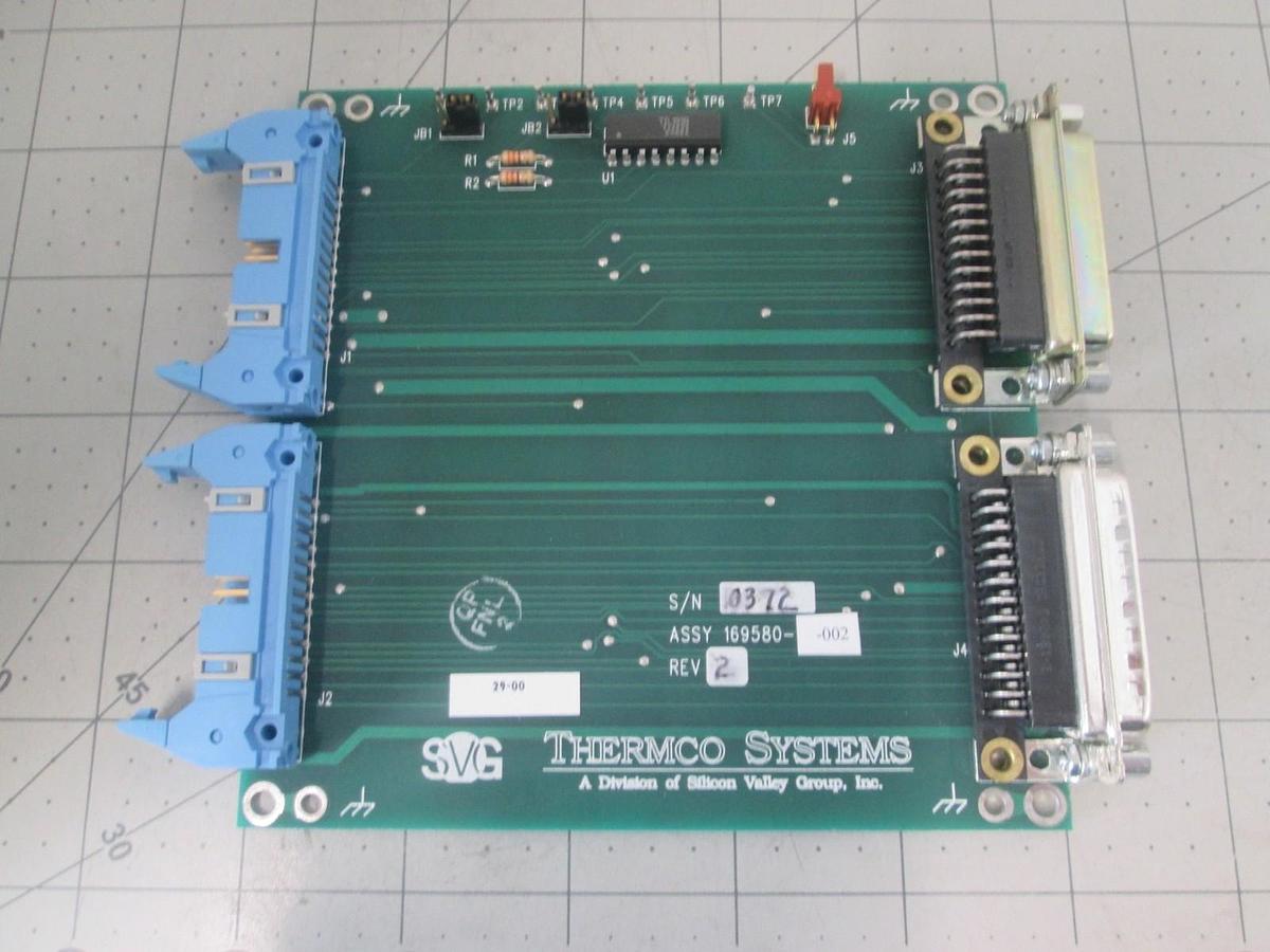 SPT Micro, SVG, 169580-002, Dual Loop TC 5V Signal, PCB Assy, Used