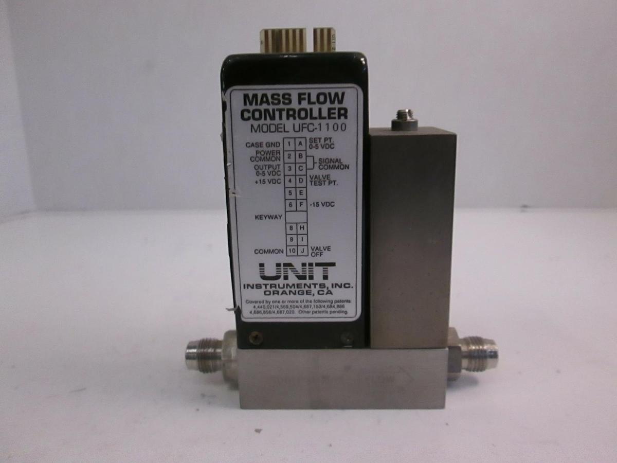 Used Unit UFC-1100 Mass Flow Controller, O2, 10 SLM, Used