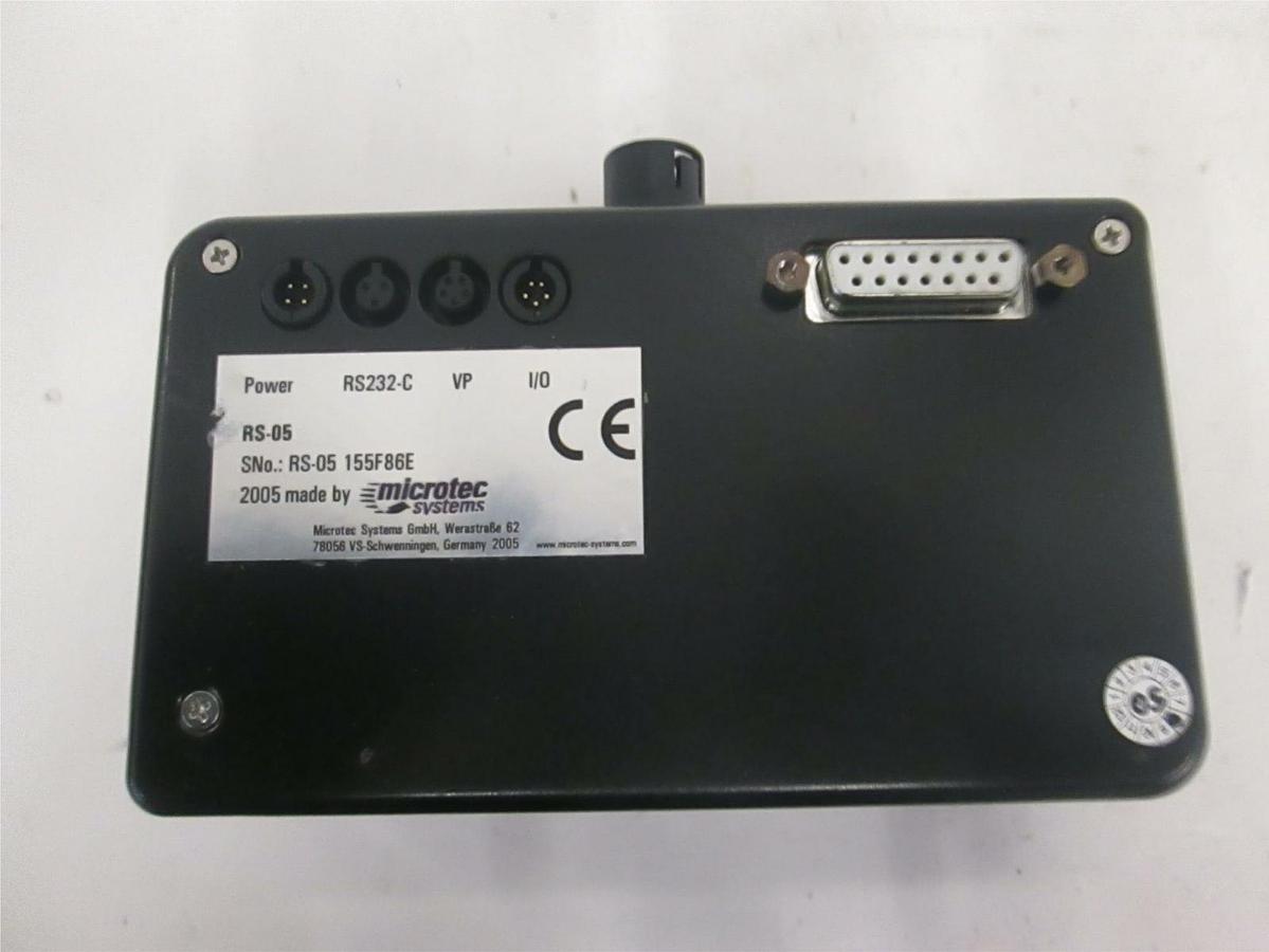 Used Microtec Systems Microdrive Torque Controller RS232-C RS-05, Used