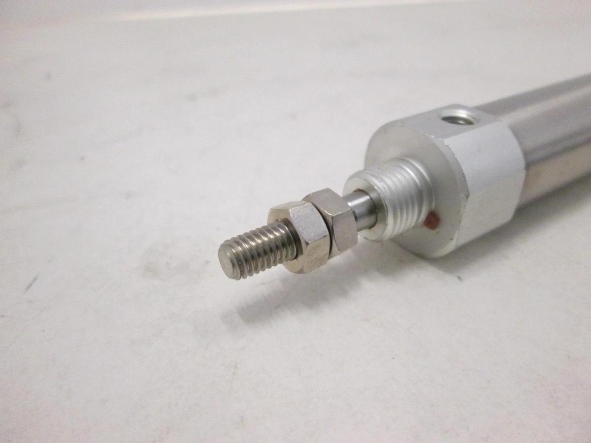 Used SMC, Round Body Pneumatic Cylinder, CJ2D16-100, 100 PSI, .7MPa, New