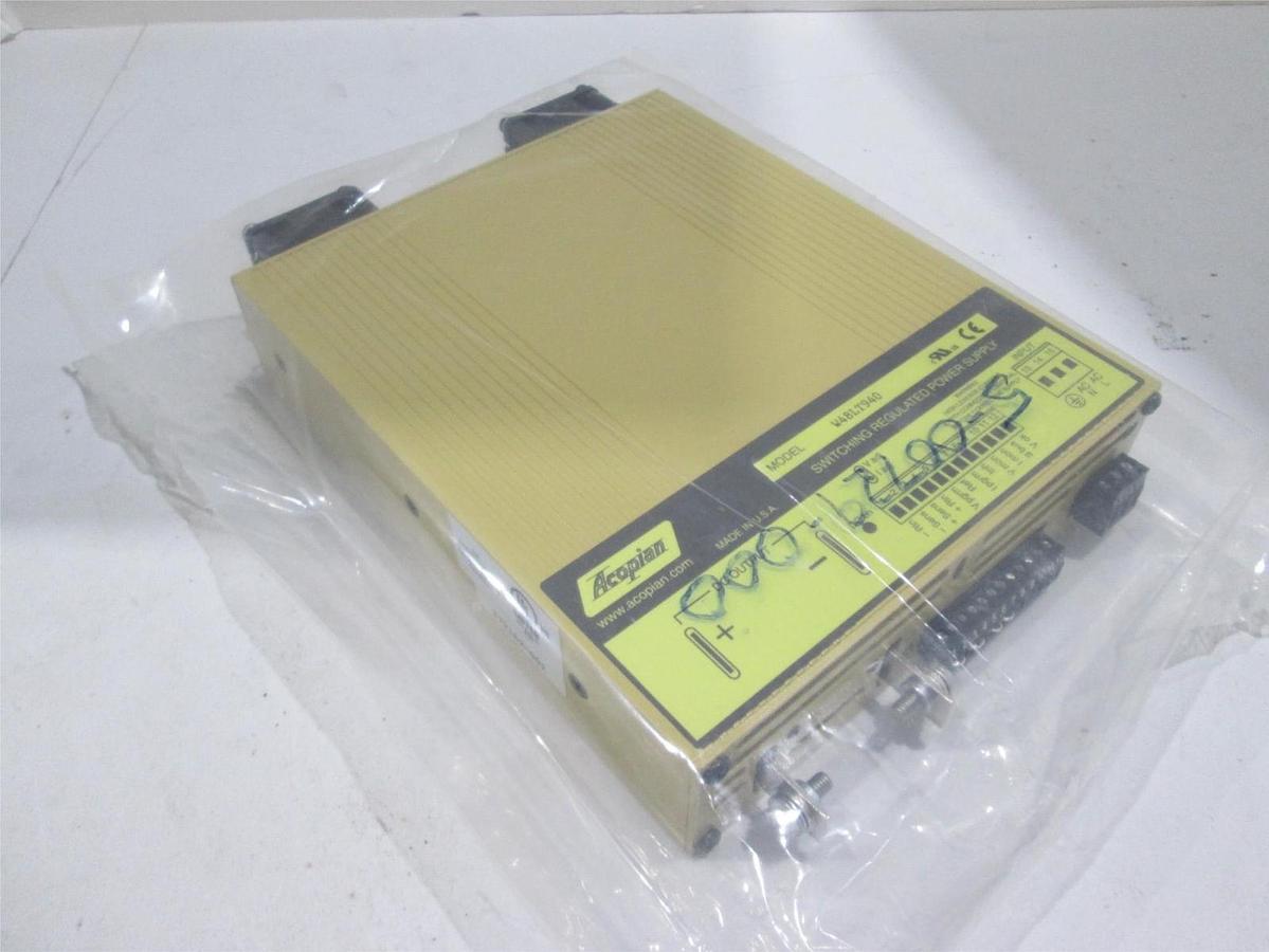 Acopian, W48LT940, Switching Regulated Power Supply, New