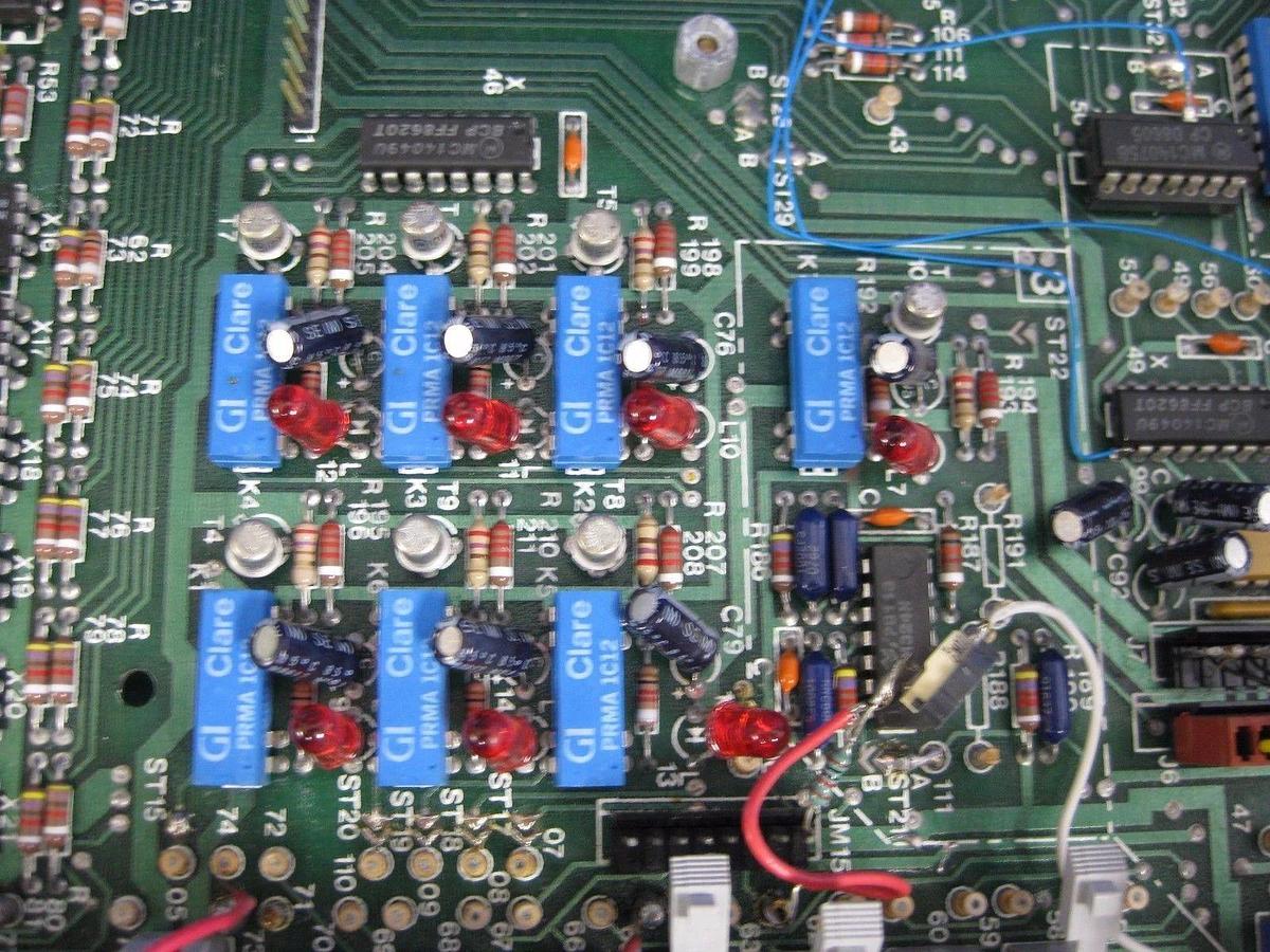 Used Semy Engineering Gas Interface PCB, MYP830400B with Case, Used