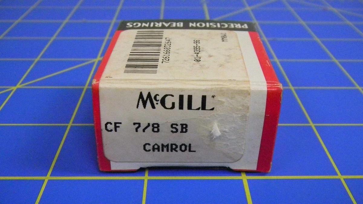 McGill, Camrol, Cam Follower, CF 7/8 SB, NIB