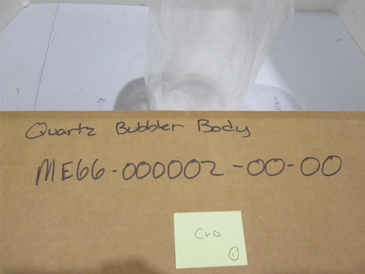 11" Quartz Bubbler Body, New, MRL Kanthal furnace, wet oxide, lab