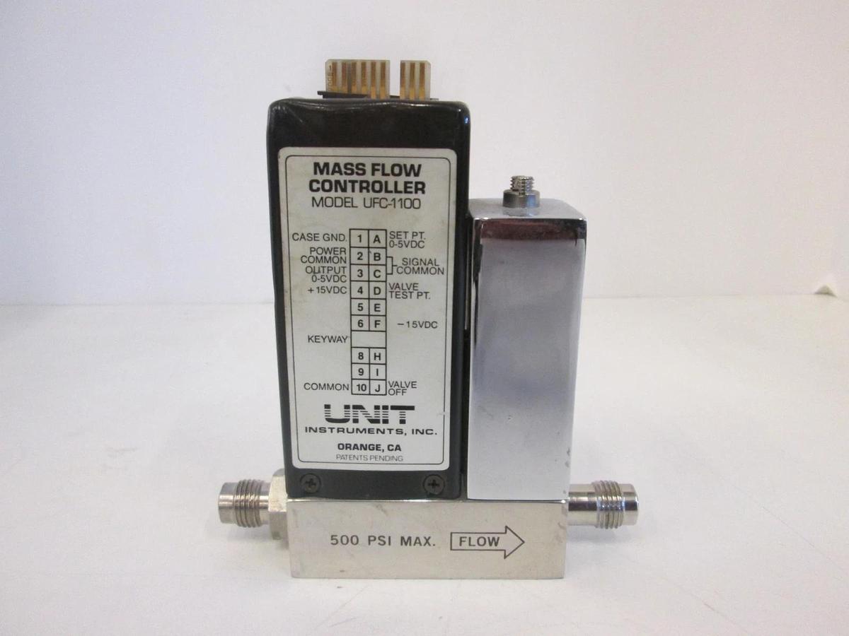 Used Unit Instruments, UFC-1100, Mass Flow Controller, 10 SLM, O2, Used