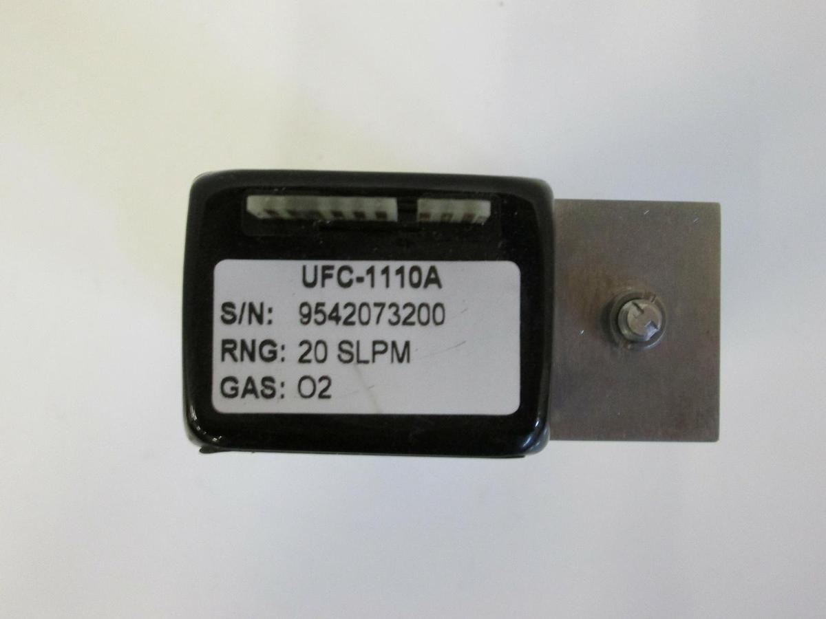 Used Unit UFC-1110A Mass Flow Controller MFC, O2, 20 SLPM, 1/4" Male