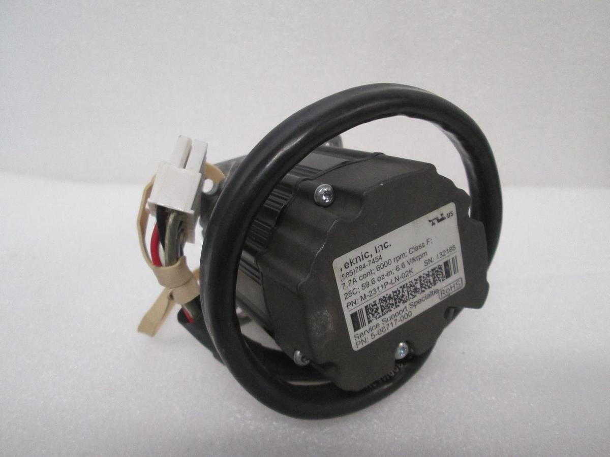 Teknic Inc., M-2311P-LN-02K, Motor, 6000 rpm, Class F, Used