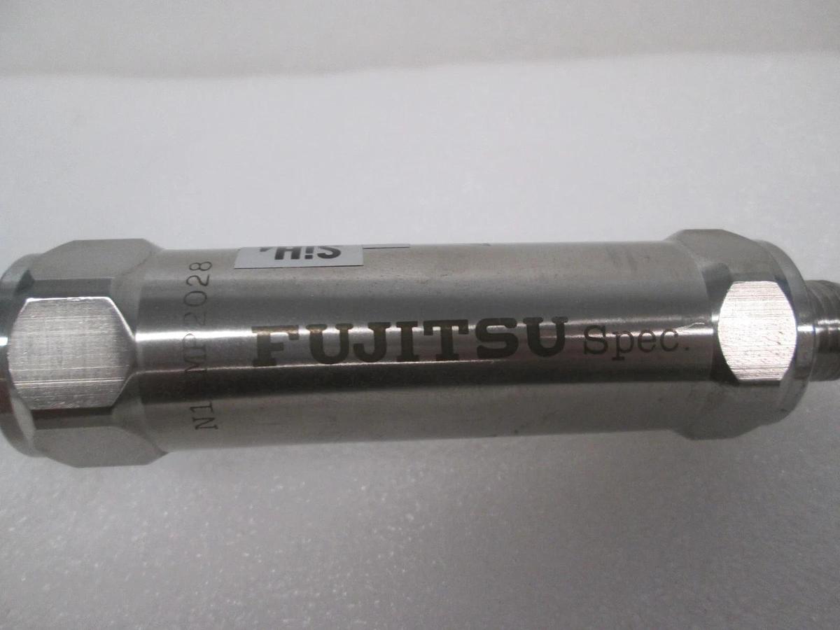 Used Fujikin, 0120-064661, N.O. Gas Assy w/ Millipore FJFG 02P RU Filter, Used