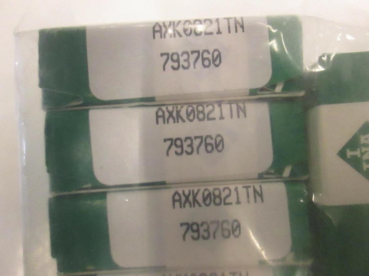 INA, Thrust Roller Assy, AXK0821TN, New, Lot of 20