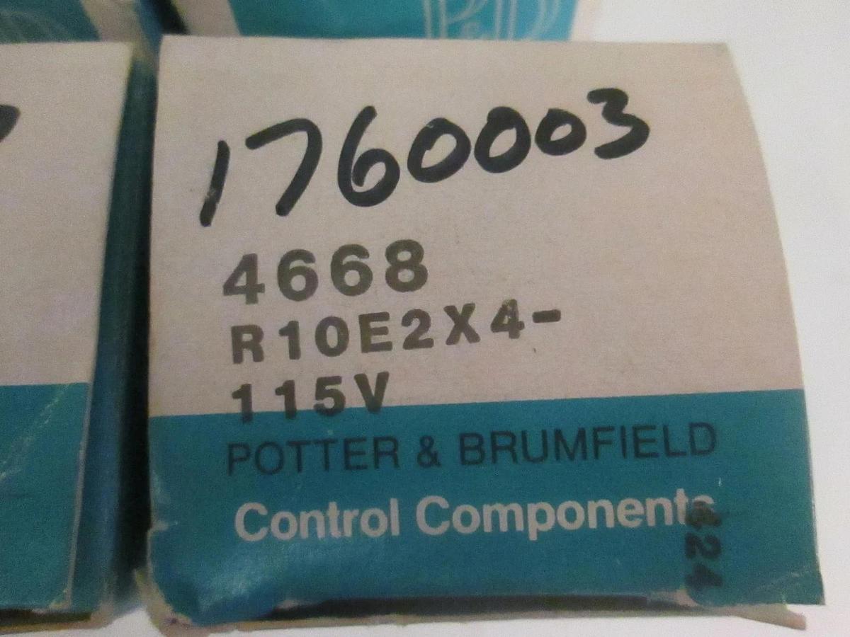 POTTER & BRUMFIELD R10-E2-X4-115V Relay, 5A, 28 VDC, Lot of 4, NIB
