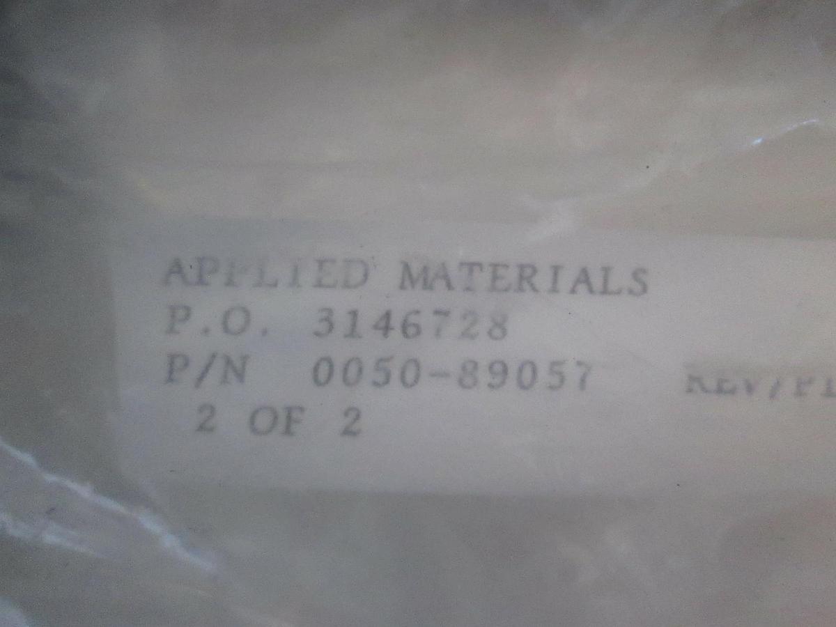 Used AMAT, 0050-89057, 1" Tubing with 90 Deg bend 4 1/4" X 10" AN Flare, New