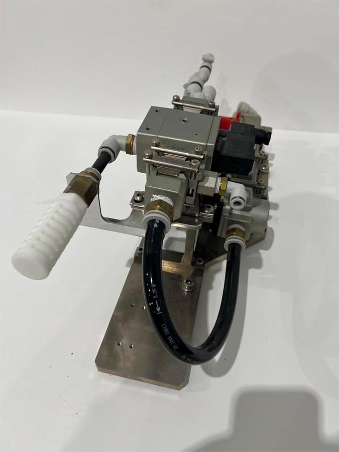 Used SMC, air Regulator Assy w/ Gauge & Valves, Used