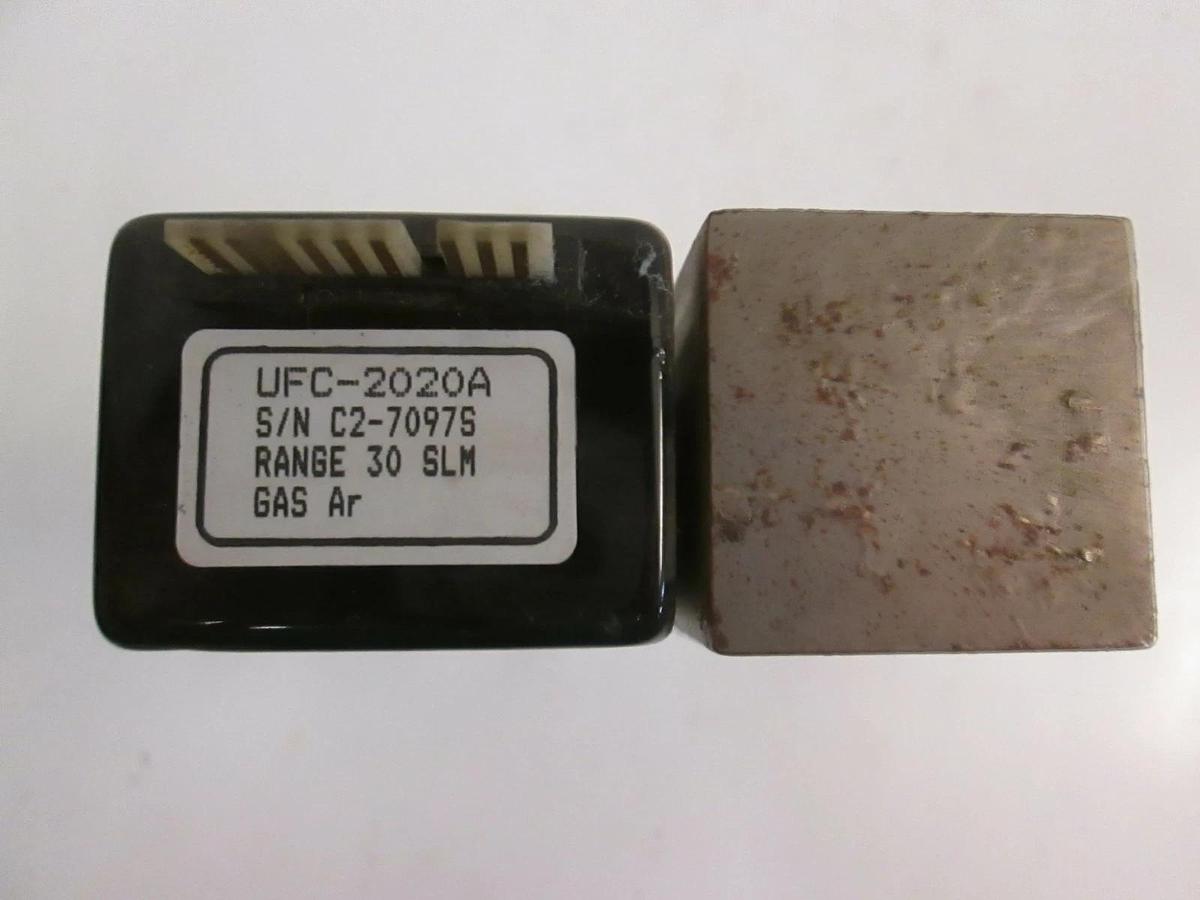 Used Unit UFC-2020A Mass Flow Controller, Ar, 30 SLM, 1/2" MVCR, Used