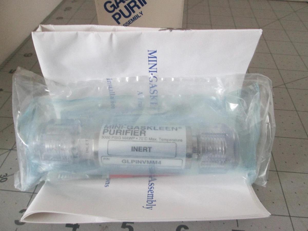Pall, GLPINVMM4, Mini-Gaskleen Purifier, 3000 PSIG MAWP, Inert, New