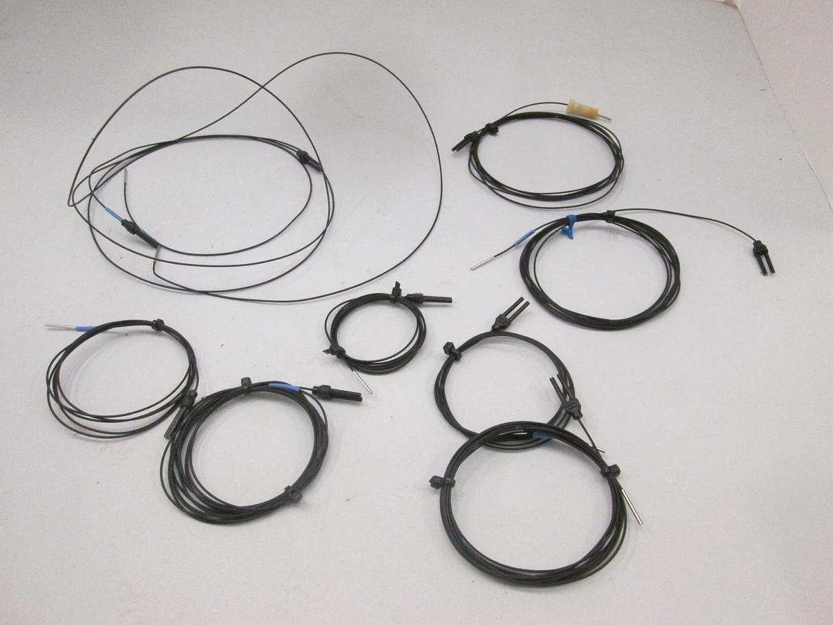 Keyence, FU-49X, Fiber Optic Sensor, New, Lot of 9