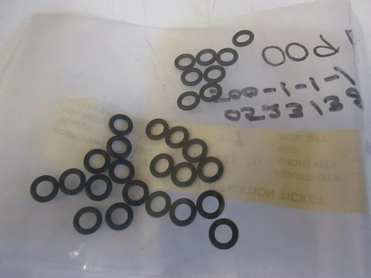5400-0001-1009, Black O-Ring, Buna 203ID, Lot of 22, NIP
