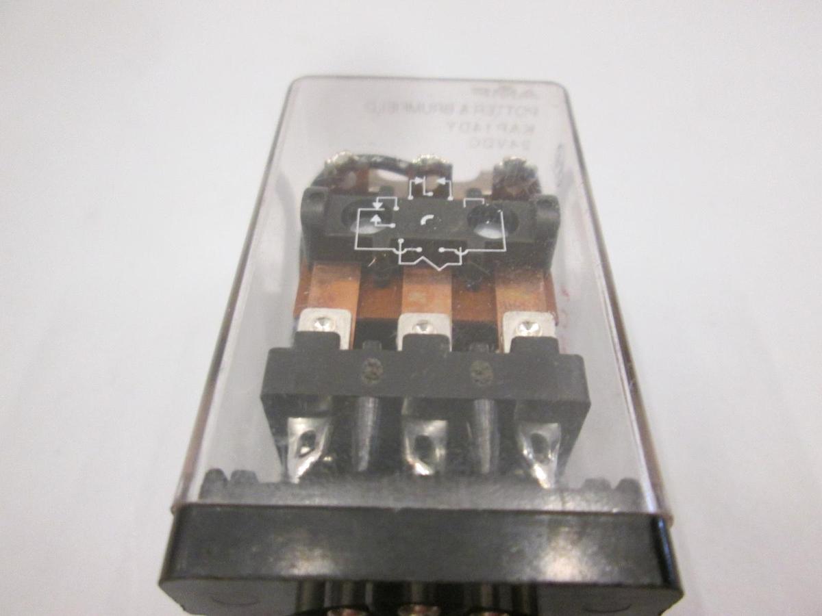 Used Potter & Brumfield, KAP14DY, 24VDC Relay, Used