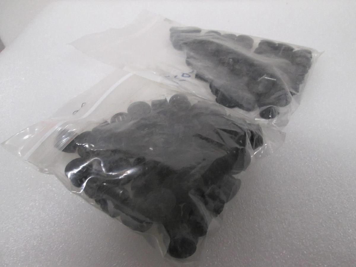 Black, Plastic Plug, 205-027, New, Lot of 89