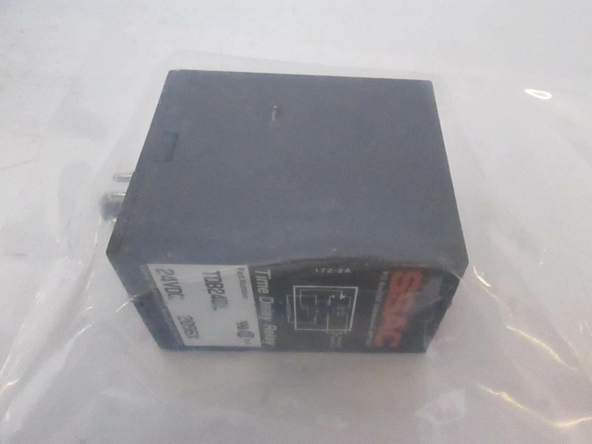 Used Digi-Set SSAC TDB24DL, 24VDC Time Delay Relay, 1-512 Sec, Used