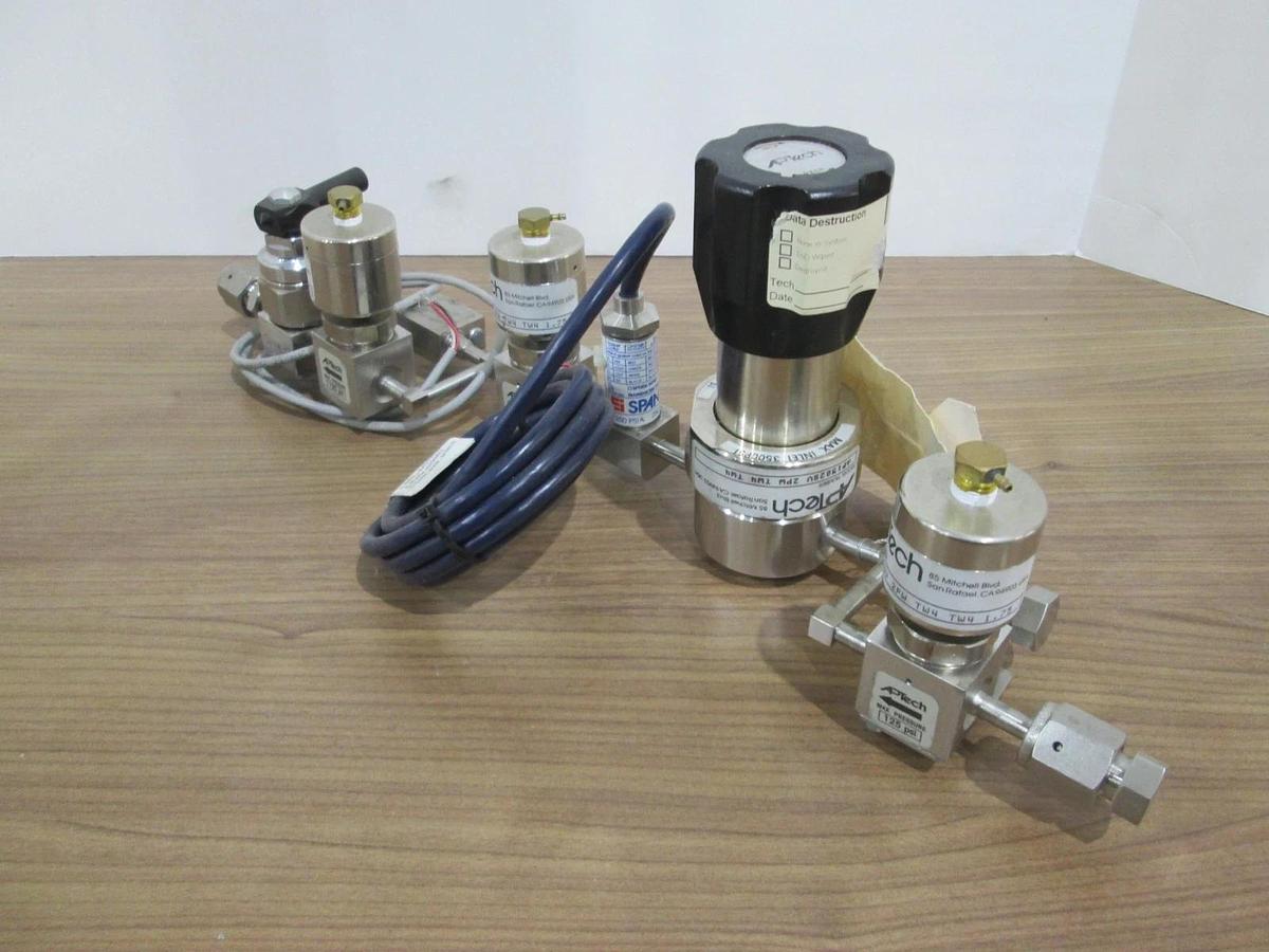 Used Gas Line Assy, AP1502SV, AP3550SV Valve (3), 6L-FV4C-T4AS-DU, Used