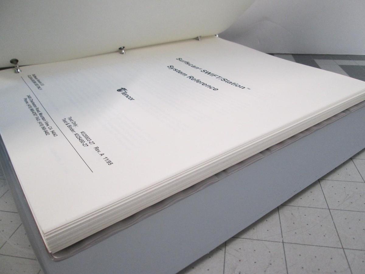 Used Tencor, Surfscan SWIFT/Station System Reference, 325490-27, Used