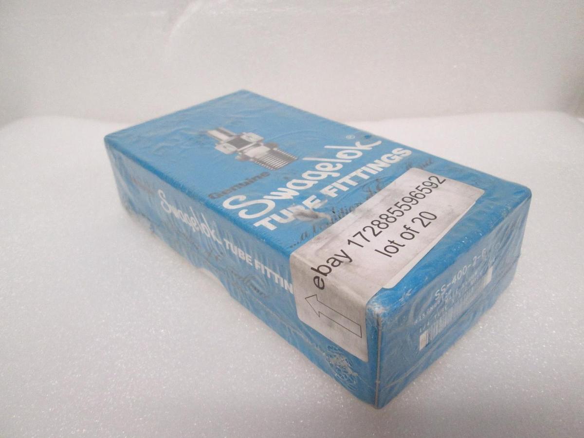 Swagelok, SS-400-2-6, SS Elbow Union Fitting, New, Lot of 20