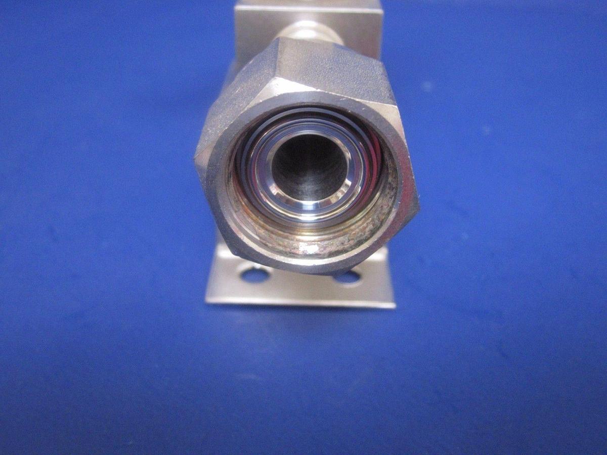 Used Swagelok Bellows Sealed Valve SS-6BK-V19, NC, 1/2" Female VCR, Used