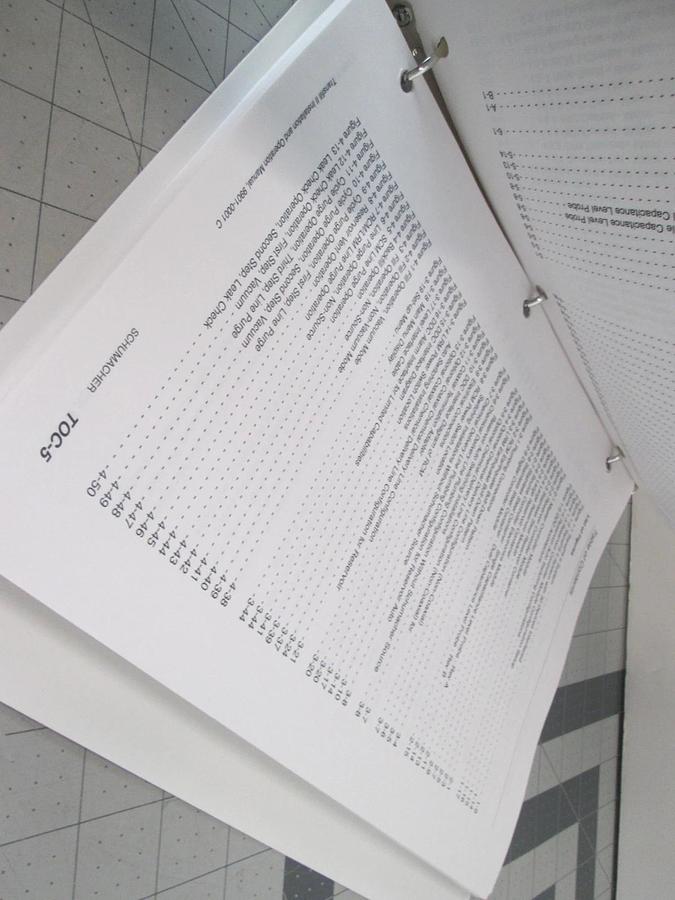 Used Schumacher, TransFill II, Installation and Operation Manual, 9901-0001 C, Used