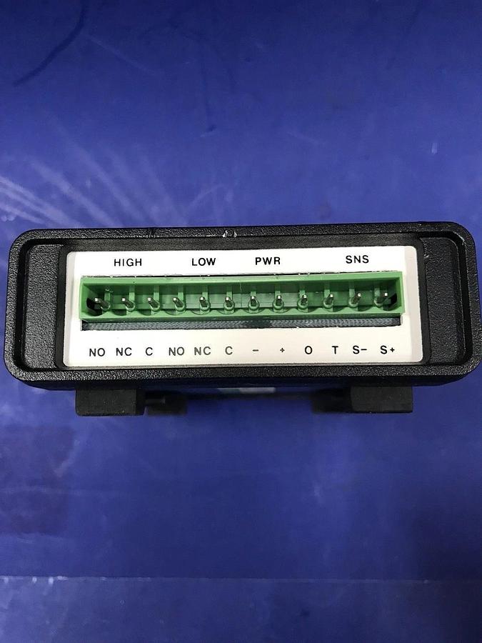 ICCI Bruce Furnace Flow Switch Annunciator w/Green Normal Indicator Light, Used
