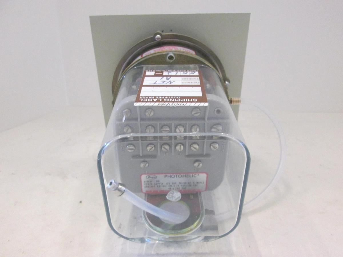 Used Dwyer 3000-50MMC, Photohelic Gauge Assy, 0-50mm, Used