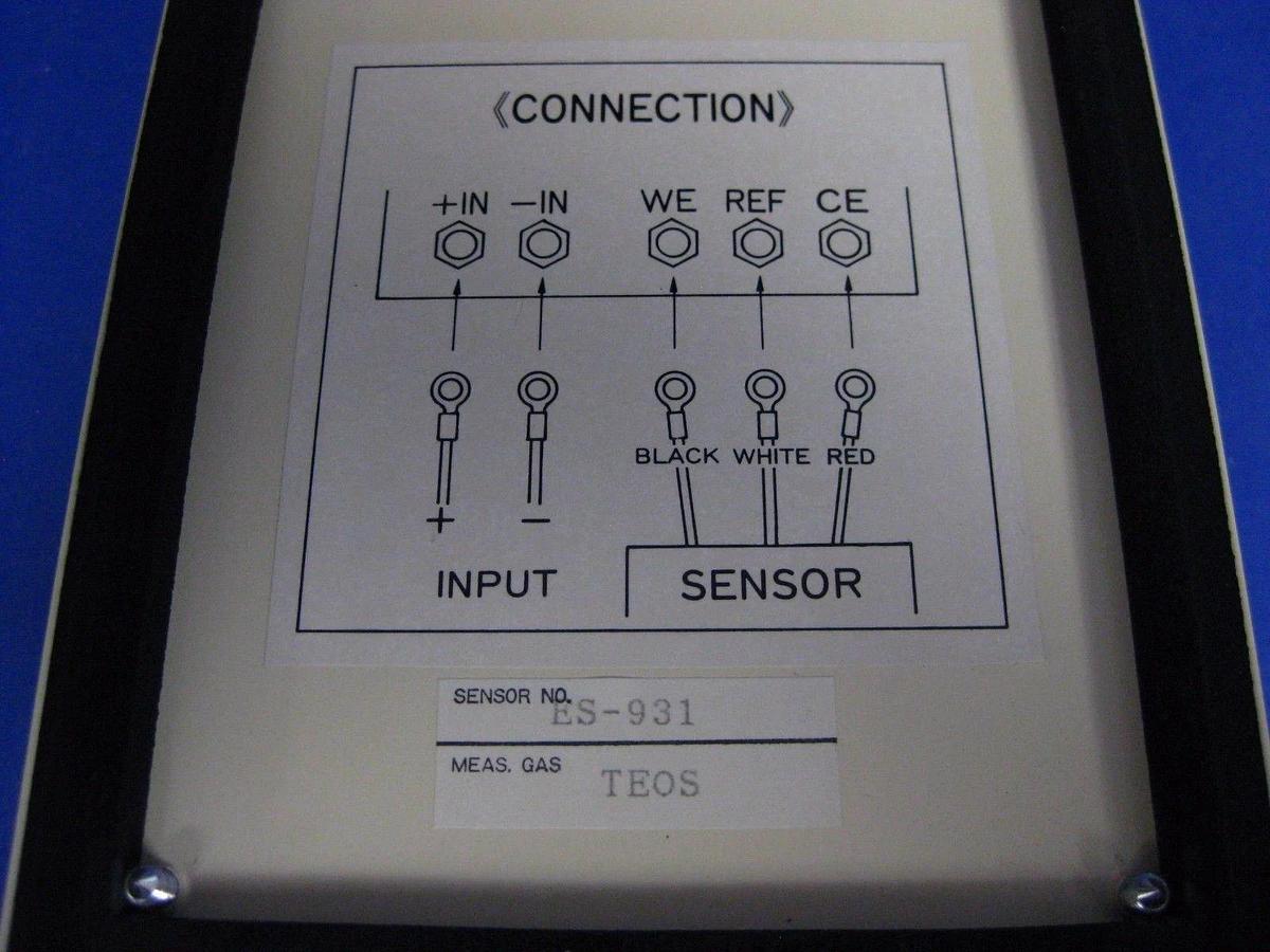 Used RIKEN KEIKI Model GD-K3 Gas Detector Head, TEOS