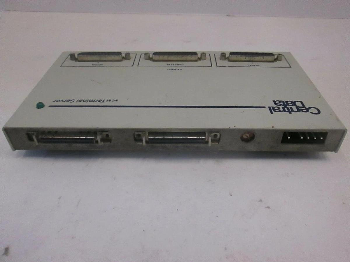 Used Central Data, SCSI Terminal Server, ST-1002+, Used