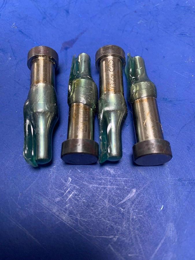 Anchor Danly Punchrite Round Perforating Punches, M2CP37 x 1.75, Lot of 4 New