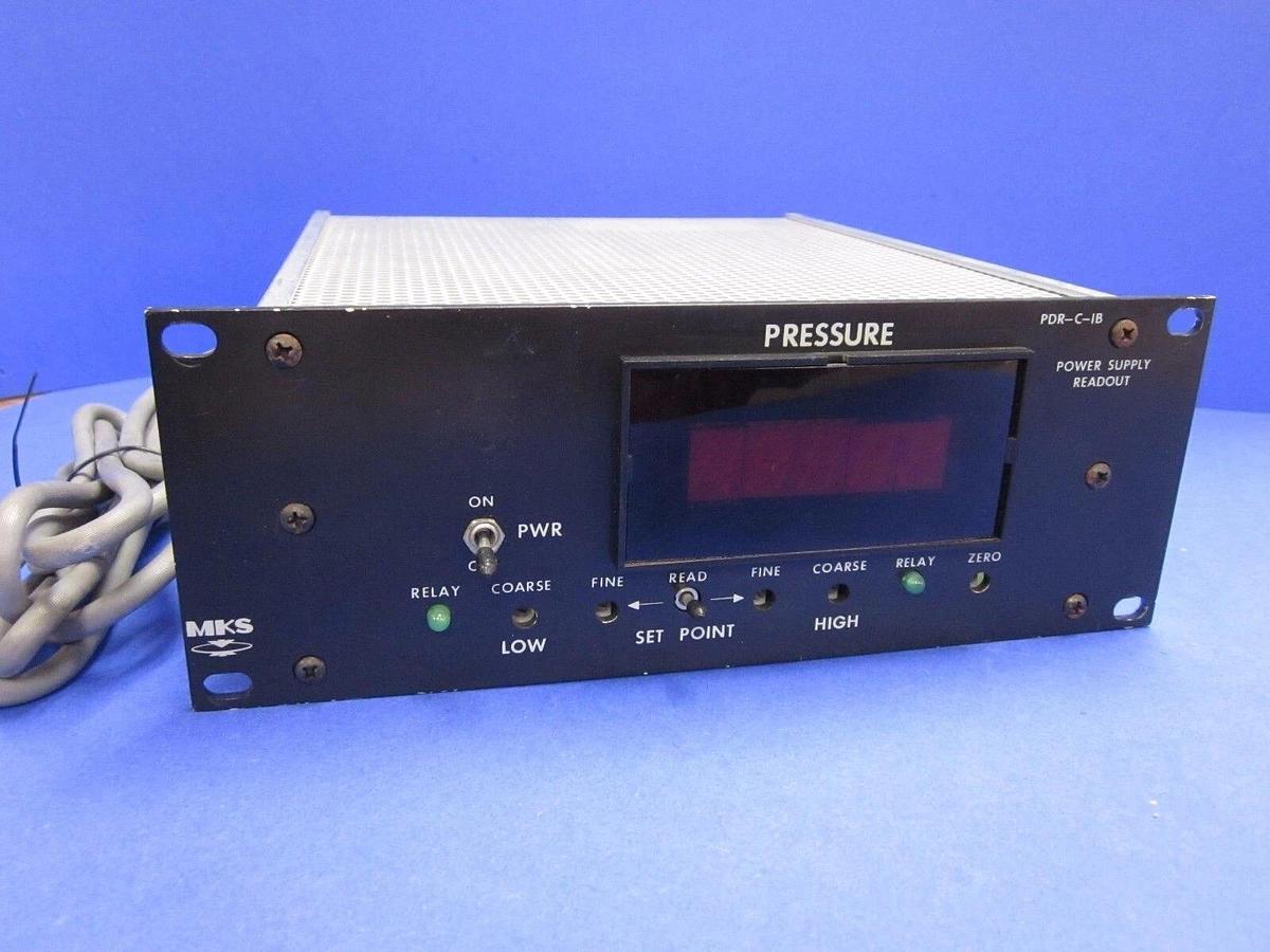 Used MKS PDR-C-1B Digital Power Supply Readout