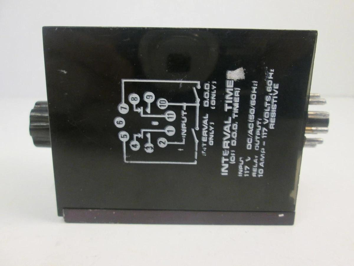 Used General Time Solid State Timer 2100 Series 0-60s, Used