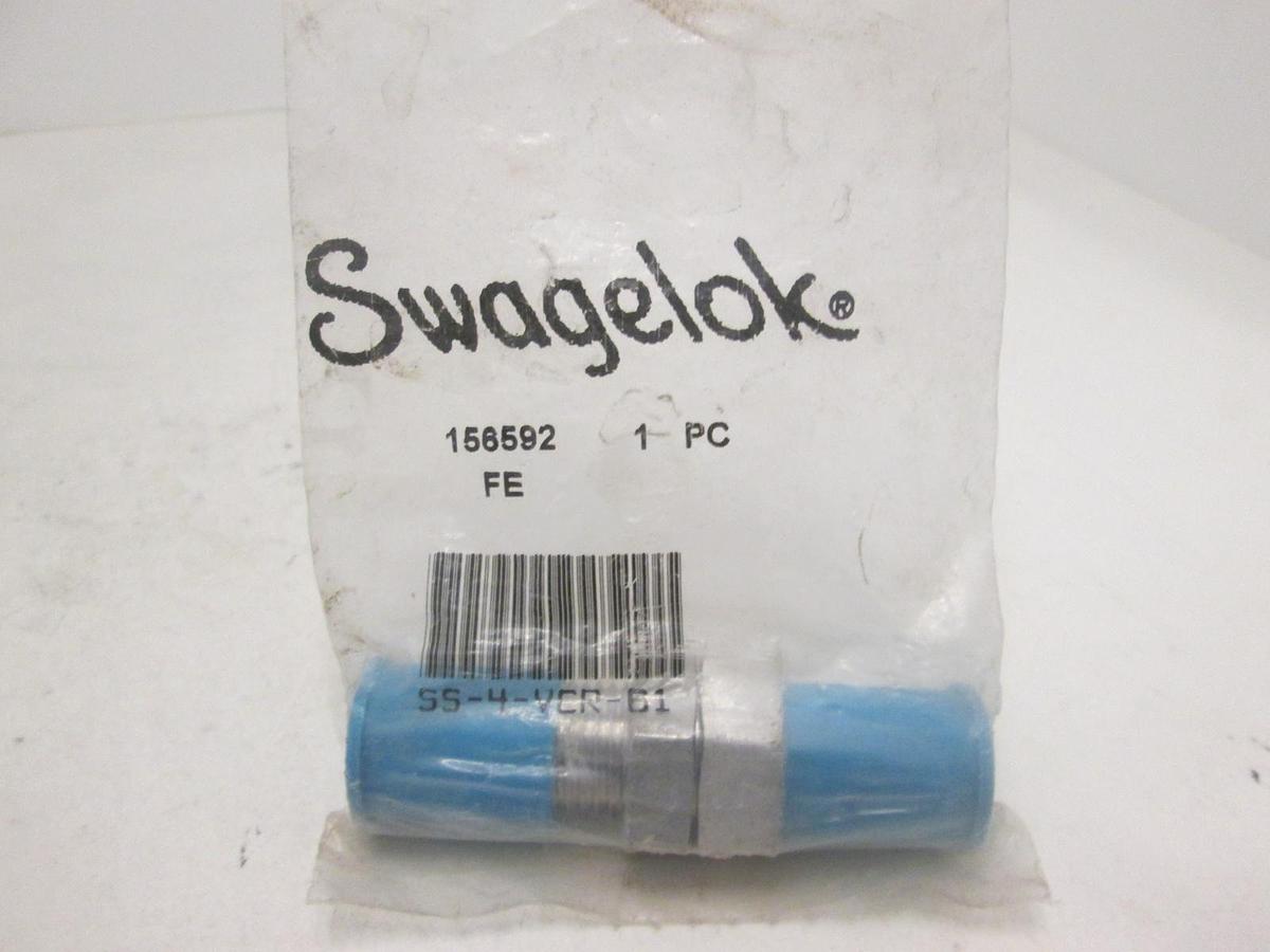 Swagelok, SS-4-VCR-61, SS Bulkhead Union, New
