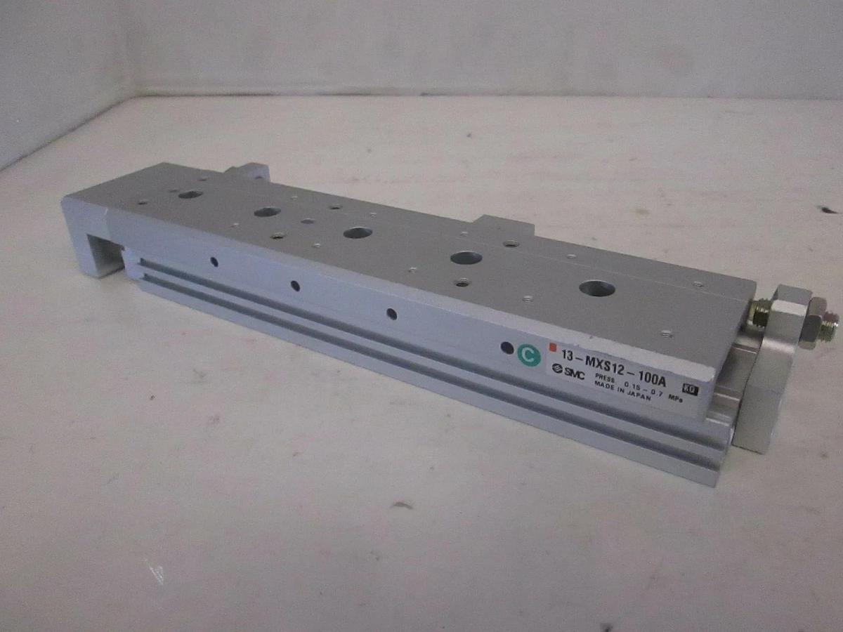 Used SMC, Slide Cylinder, 13-MXS12-100A, Used