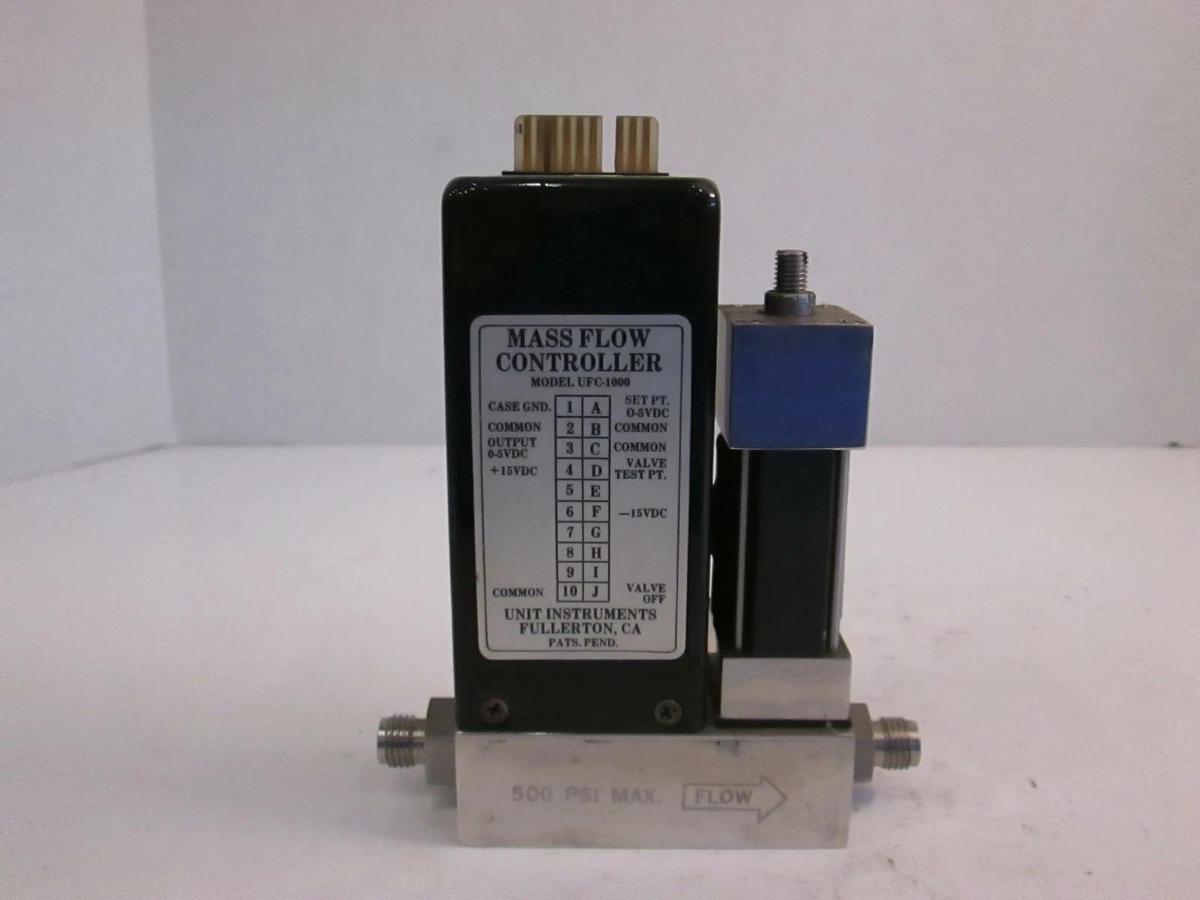 Used Unit UFC-1000 Mass Flow Controller MFC, HCL, 500 SCCM