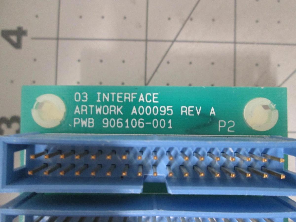 Watkins Johnson, 906106-001, 03 Interface PCB Assy, New