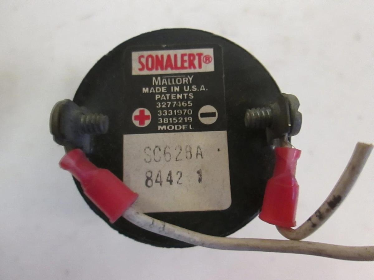 Used Mallory Sonalert SC628A Alarm Buzzer, Used