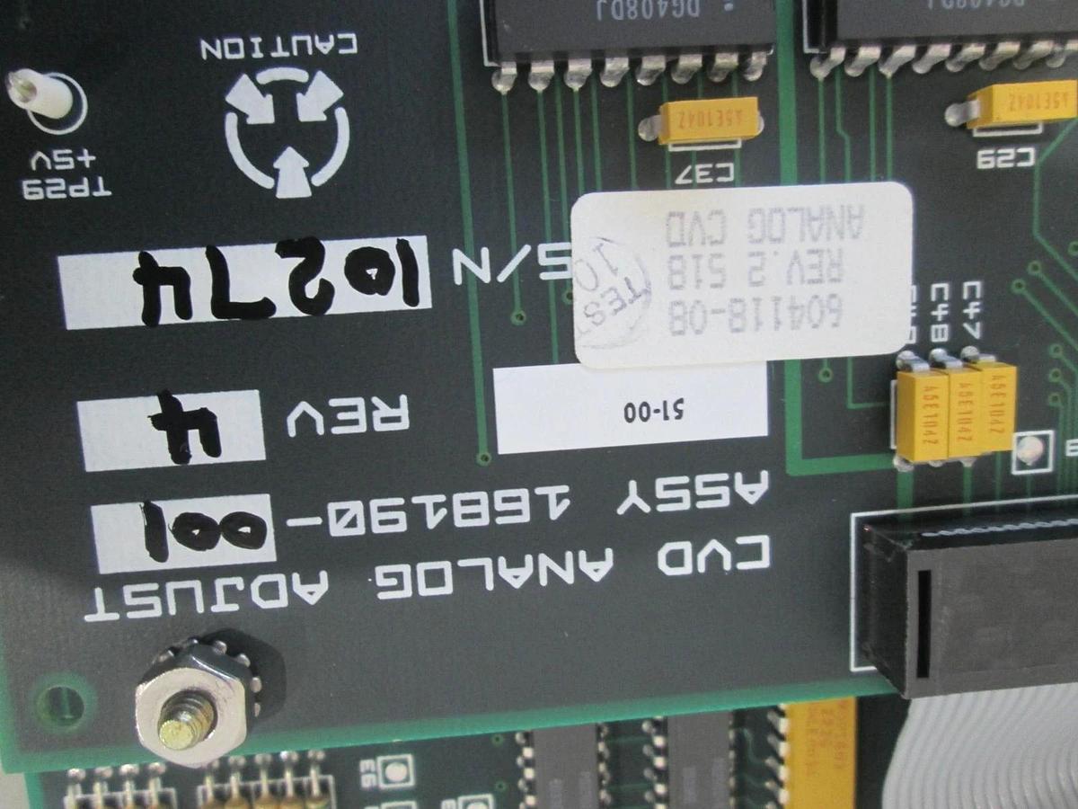 SPT Micro, 604118-08, TEOS CVS Analog PCB Assy, New