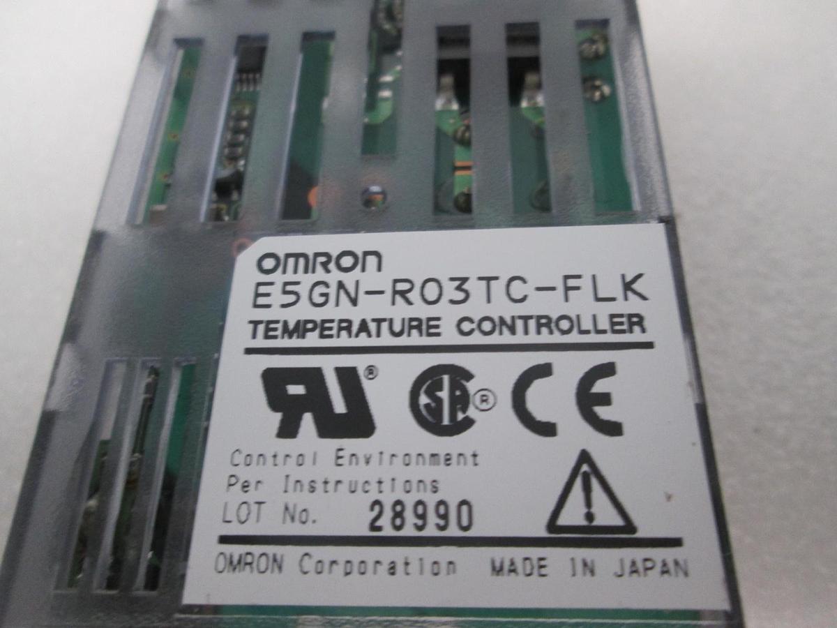 Used Omron, E5GN-R03TC-FLK, Temperature Controller, New