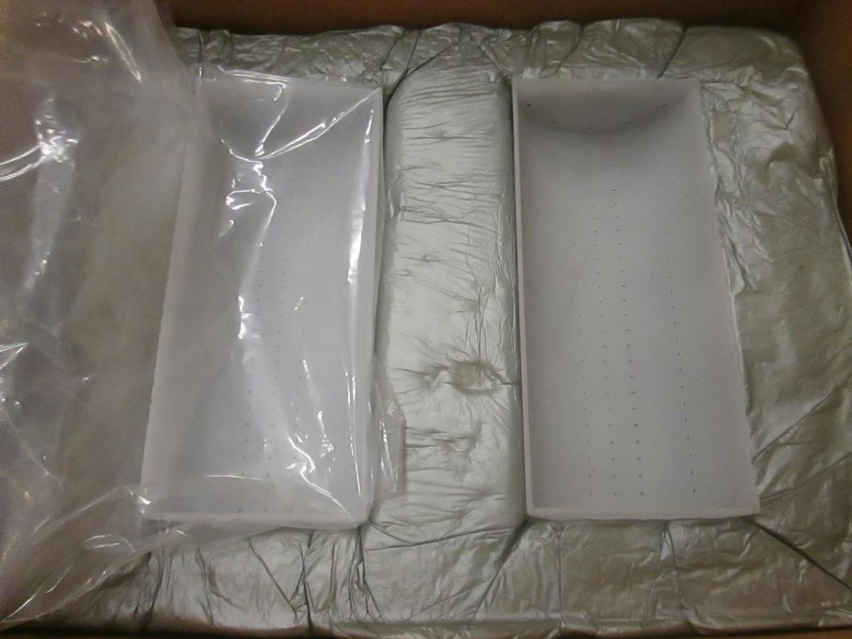 Used Anicon LPCVD LTO 100mm Quartz Boat Assy, Upper and lower, classic 1983 semi tech