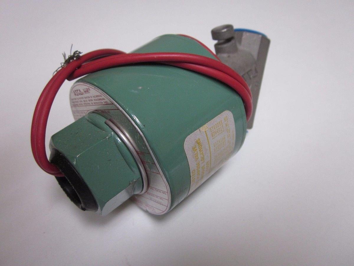 Asco 8211A36 2-Way Solenoid Valve, 3/8" NPT , N.C., 110/120 Volts, 50/60Hz