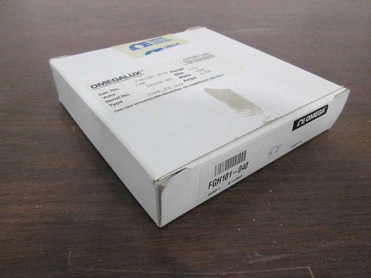 Omega, FGH101-040, Tape, FG Heavy, 120V, 420W, 3.5A, New