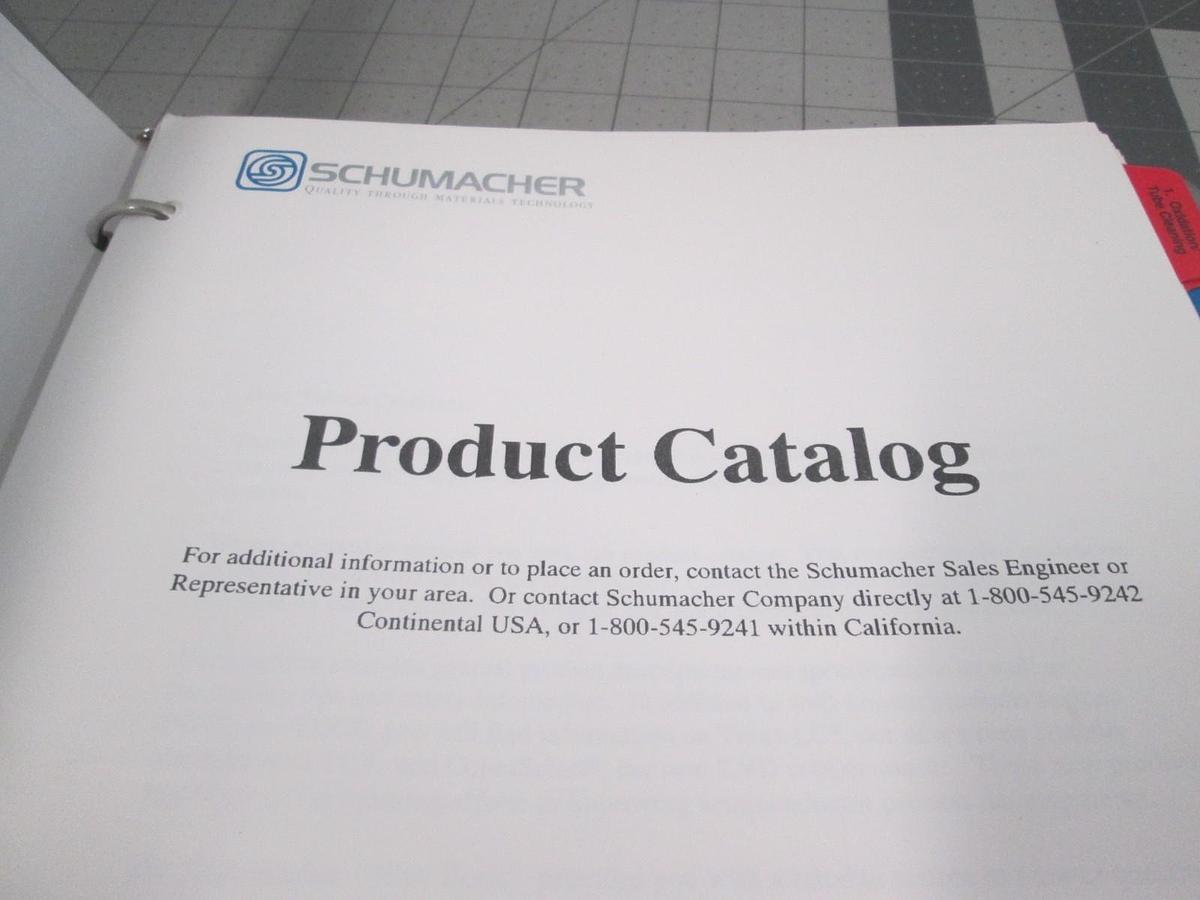 Used Schumacher, Product Catalog, Used