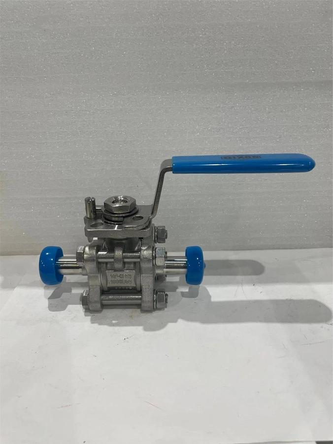 Used Dixon, 1/2"-C8M 1000WOG, Ball Valve, Clamp, Used