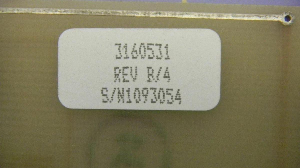 Used Oak 3160531 Rev R/4 Board, PCB Assembly, Working When Removed