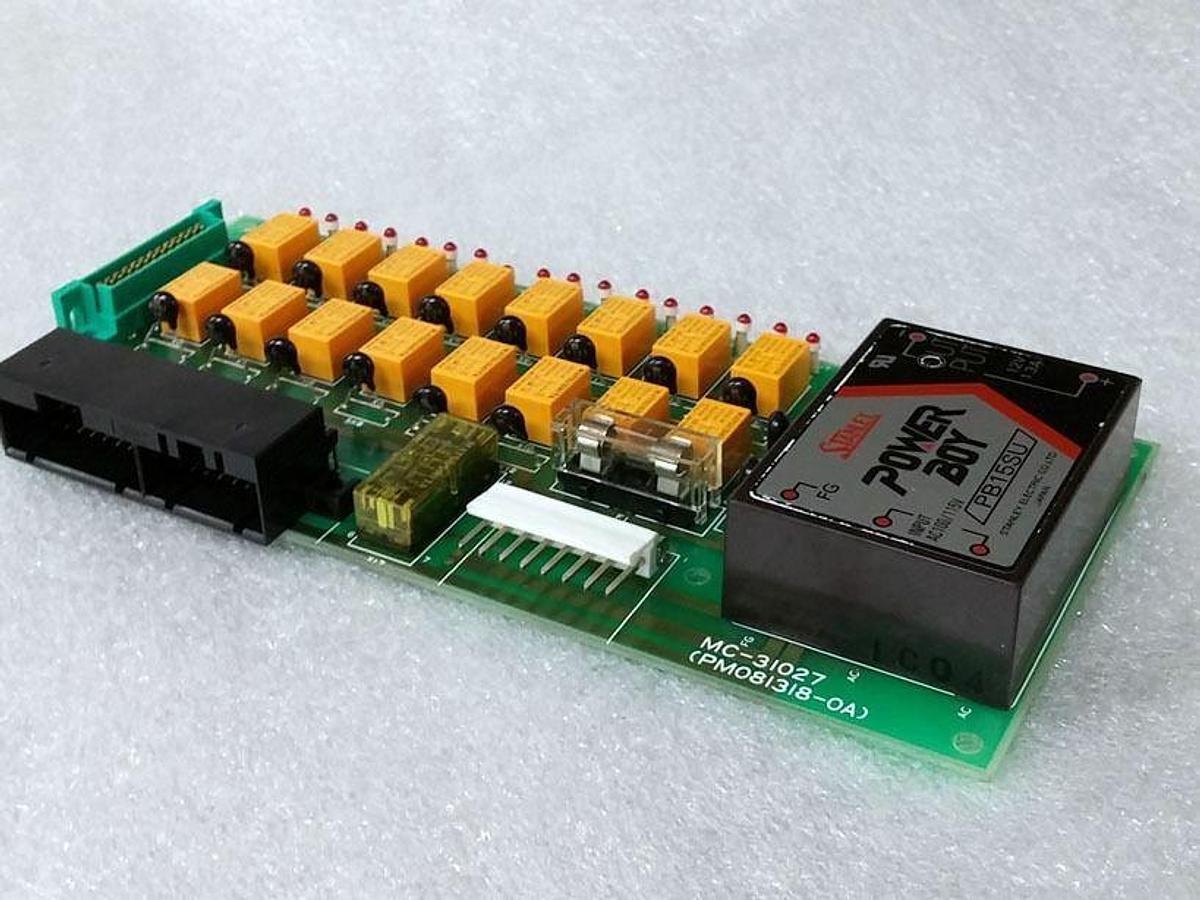 Used TEL Tokyo Electron DS1181-000957-11 MC-31027 PHOTO MOS Board for Valve & MFC Box