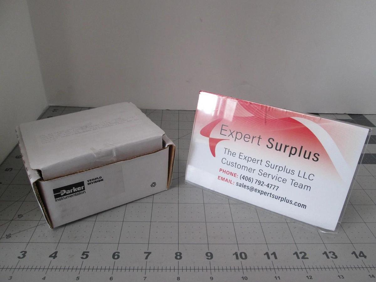 Parker, 955GSFS8FFLK, 2 Port, NC, Manual Valve, 1/2" FVCR x 1/2" FVCR, New
